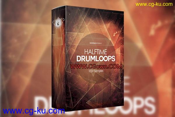 100个独特的半场Drumloops优雅沉重实验音源部落音乐异样半场鼓循环音效的图片1