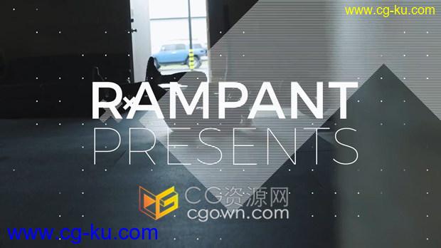 4K视频素材-195组现代动感图形设计动画元素带透明Alpha通道的图片1