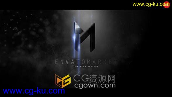 3D标志LOGO光效粒子动画视频片头效果制作工程-AE模板的图片1
