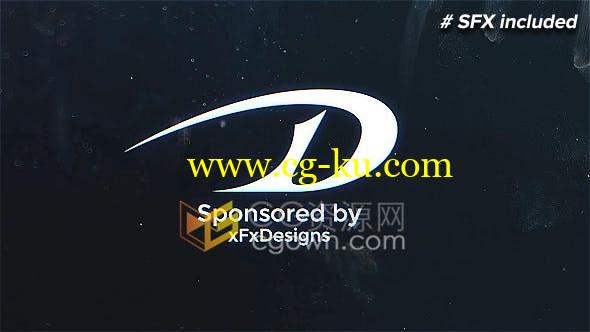 Glitch Logo Intro RGB分割电视噪点视频片头制作-AE模板的图片1