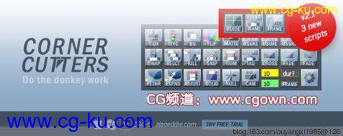 AE 工具集合脚本 AED Corner Cutters v2.11的图片1