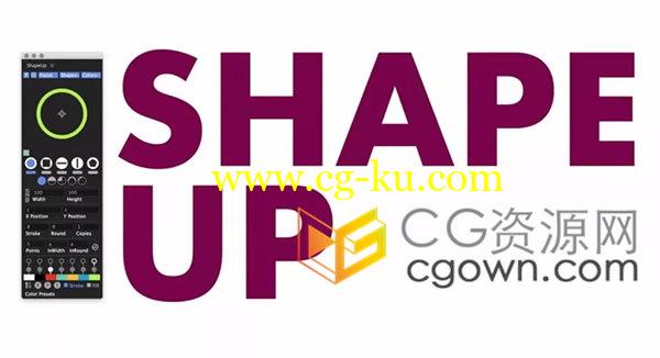 Shape Up v1.07自定义生成形状图层动画工具-AE脚本的图片1