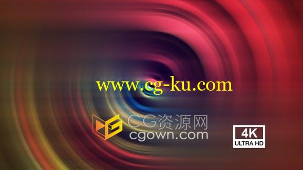 4K分辨率彩色分形光线抽象背景循环视频VJ视频素材免费下载的图片1