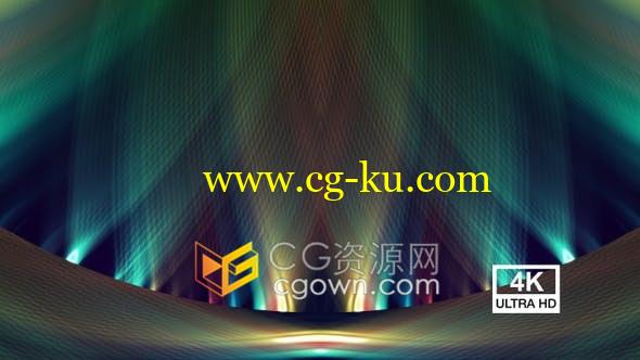4K分辨率VJ素材激光灯串条纹光线舞台视觉LED背景视频素材的图片1