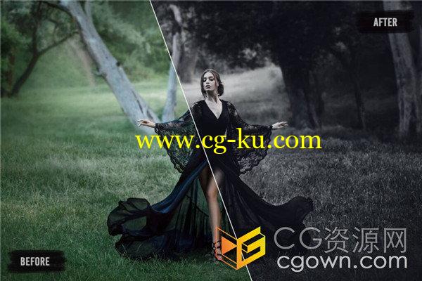 7000+专业LUTs调色CUBE预设清新美丽温馨复古时尚多种图片视频校色风格的图片7