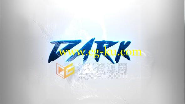 3D发光盒子翻转动画柔和阴影演绎商业公司LOGO标志片头-AE模板的图片1