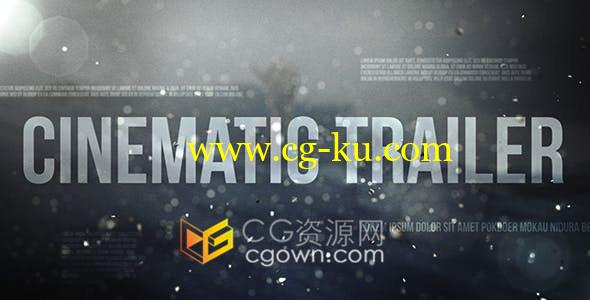 现代电影预告片时尚音乐浪漫艺术宣传激情赛车漂流动作视频-AE模板的图片1