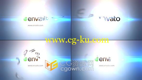 多种效果明亮光效LOGO动画切片汇聚视频片头-AE模板的图片1