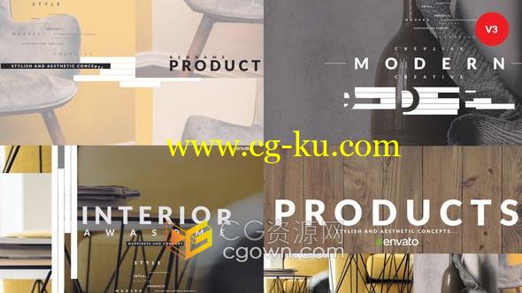Product Promo设计产品渲染图展示动画宣传介绍视频-AE模板的图片1