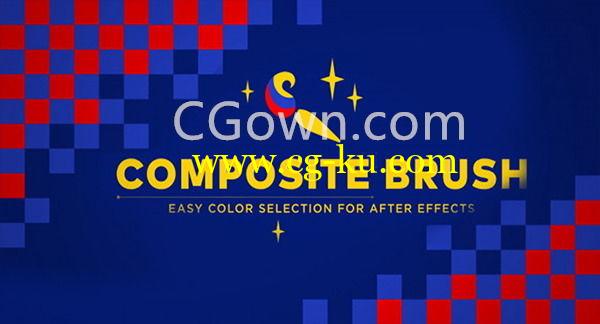 Composite Brush v1.6.2 AE插件画面颜色选取调色替换修改的图片1