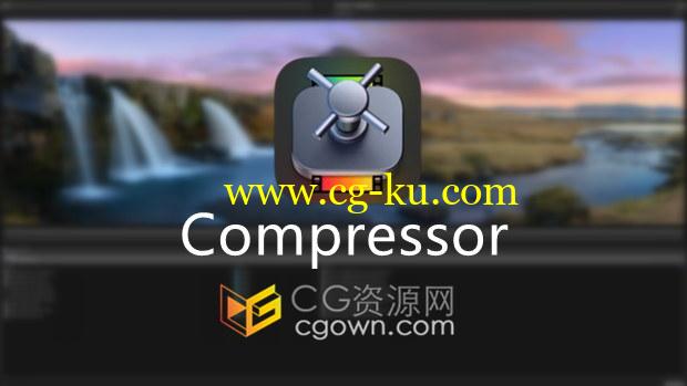 Mac中文软件Compressor 4.5.2苹果系统视频压缩编码转码输出的图片1