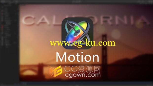Apple Motion 5.5.1 Mac系统中文版本视频制作编辑软件的图片1