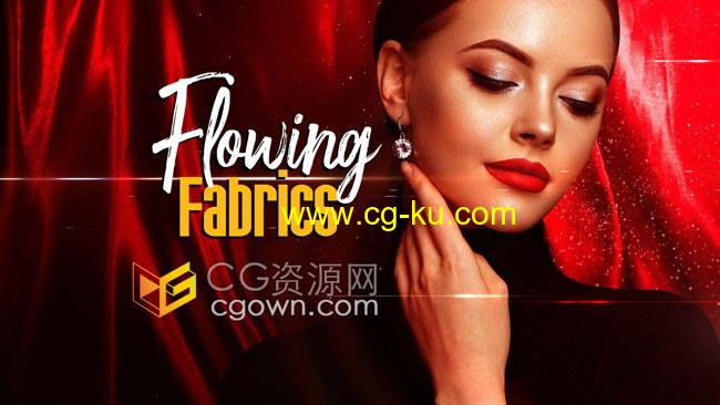 4K视频素材128组飘逸面料流动飘扬丝绸布背景动画素材65GB大的图片1