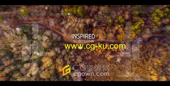 AE模板-优雅史诗介绍企业宣传视频Clean Slideshow的图片1