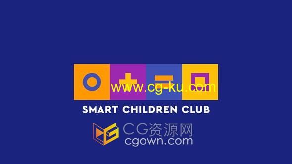 AE模板-儿童俱乐部童训练营算术编码教育培训班介绍视频的图片1