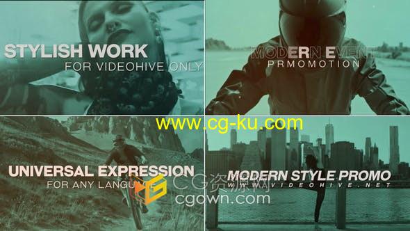 AE模板-现代风格开场视频片头时尚品牌发布模特时装秀公司设计师简介的图片1