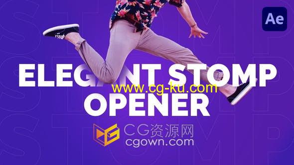 AE模板-适用于时尚美容城市运动香水品牌新潮应用程序娱乐活动视频片头的图片1