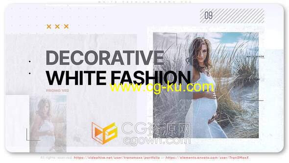 AE模板-动态排版设计视频时尚杂志服装配饰品牌介绍宣传的图片1