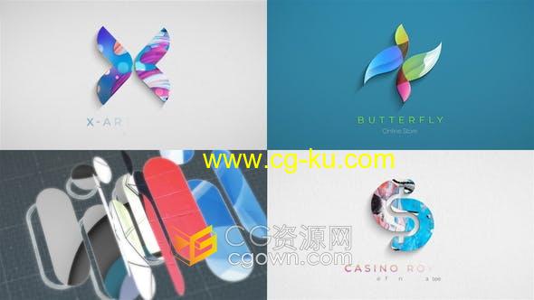 AE模板-制作3D LOGO动画光泽线条现代多种风格设计的图片1