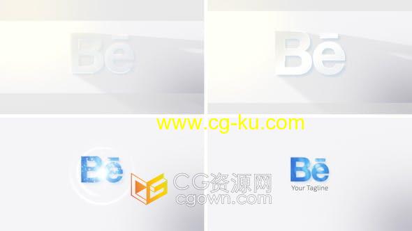 AE模板-4K分辨率视频片头干净明亮动画效果设计的图片1