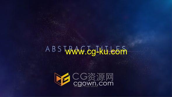 AE模板-公司年会大型晚会活动现场开场视频动画制作的图片1