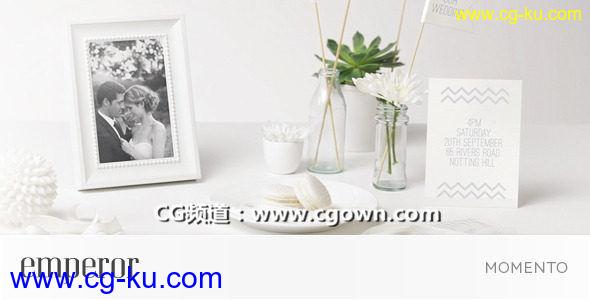 爱的时间 婚纱照相册Videohive Momento AE模板的图片1
