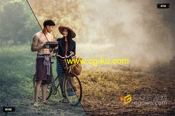 20个热带Tropical复古风格专业颜色分级LUT调色预设免费下载的图片1