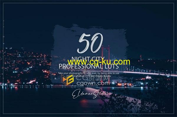 50个Night City夜间城市LUT和预设包免费下载的图片1