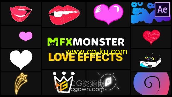 FXMonster AE脚本米松中文汉化版本扩展预设包免费更新的图片25