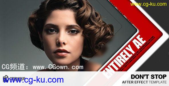 永不停止Videohive Dont Stop AE模板的图片1