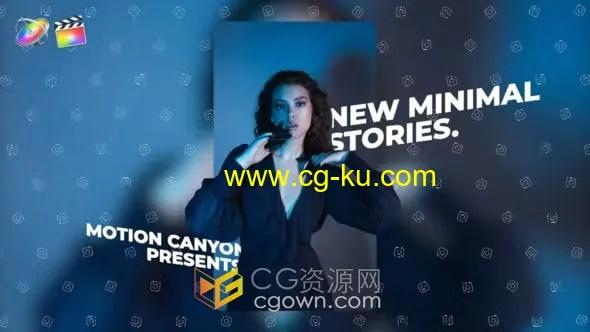 4K分辨率9组作品集运动旅行时尚美食休闲照片短视频FCPX插件的图片1