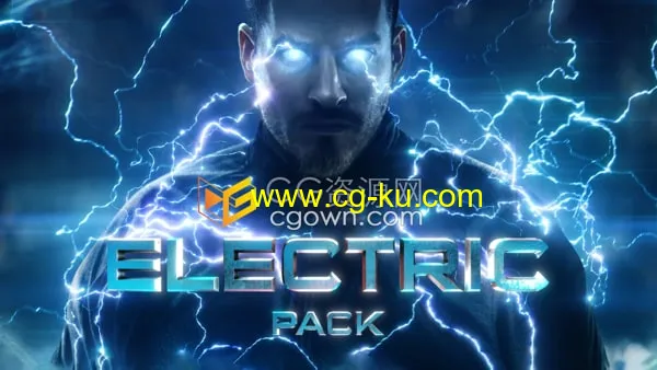 262个闪电电流视觉特效合成4K分辨率视频素材THE Electric Pack的图片1