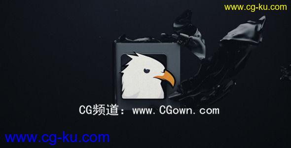 黑酷标志演绎Videohive Dark Logo Opener AE模板的图片1