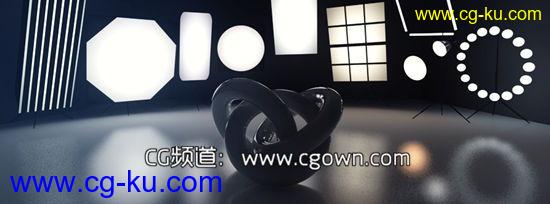 灰猩猩C4D灯光预设Greyscale Gorilla Light Kit Pro v2.0 – Win/Mac的图片1