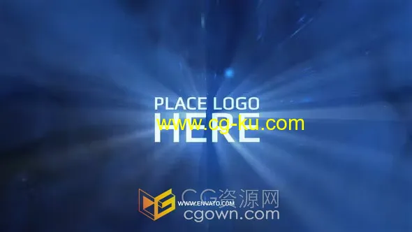 4K分辨率火花粒子烟雾特效LOGO发光动画视频AE模板的图片1