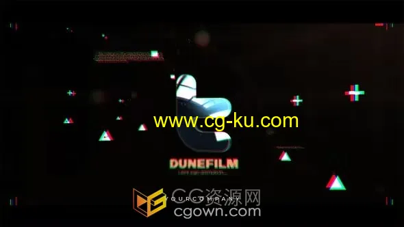 3D金属标志动画LOGO视频片头AE模板的图片1