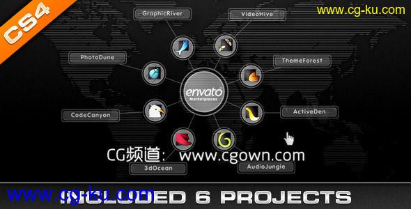 企业信息介绍展示 Corporate Presentation AE模板的图片1