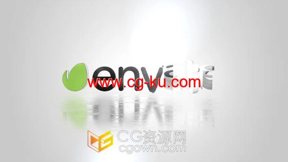 干净明亮商务企业液态分层标志动画LOGO片头PR模板的图片1