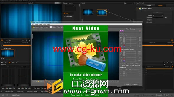 Neat Video Pro v5.5.1 DaVinci Resolve达芬奇视频降噪插件的图片1