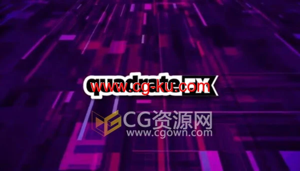 quadrateFX v1.10 AE脚本矩阵图形背景生成器工具的图片1