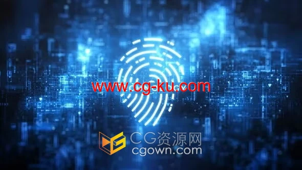 AE模板-适用智能技术网络信息数据安全主题介绍隧道光束科技LOGO的图片1