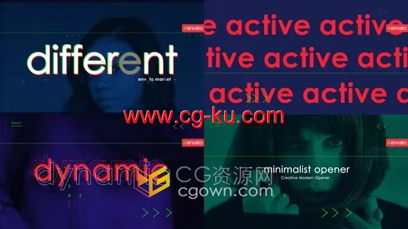 AE模板-商业品牌广告介绍时尚简洁视频文字包装动感片头Minimalist Promo的图片1