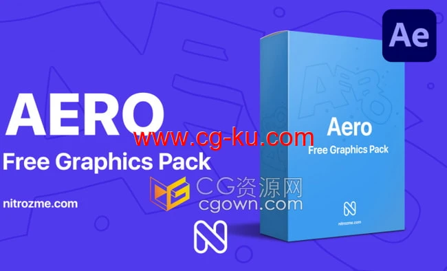 AERO Graphics Pack 动态图形设计制作预设包AE模板脚本的图片1