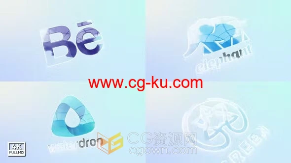 明亮风格LOGO动感演绎视频片头制作4K分辨率AE模板的图片1
