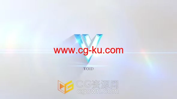明亮光线绘画LOGO演绎动画视频片头4K分辨率AE模板下载的图片1