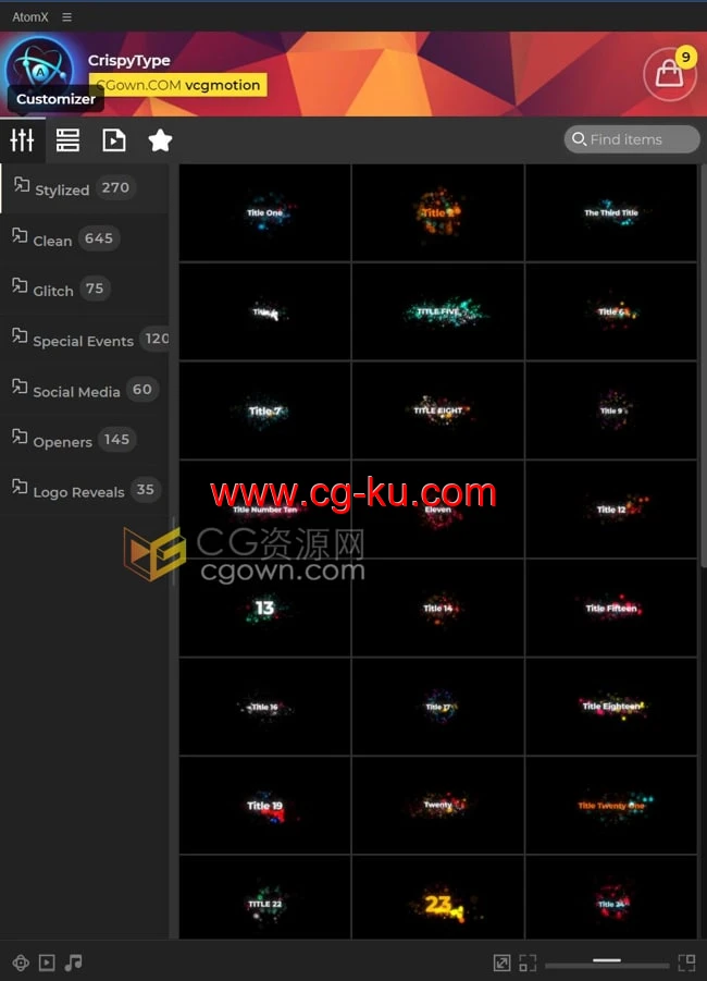 1350种Titles AE模板脚本预设包视频字幕标题文字动画的图片1
