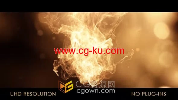 Luxury Logo AE模板华丽粒子特效动画演绎视频片头的图片1