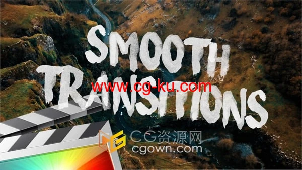 Smooth Transitions FCPX插件16个转场预设可以组合30种效果的图片1