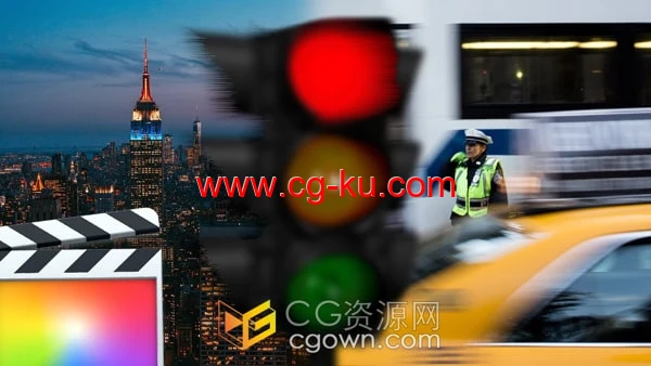 Mask Object Transitions FCPX插件前景物体遮罩转场动画效果的图片1