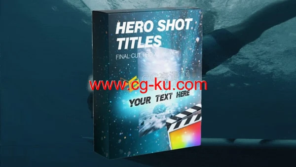 Hero Shot Titles FCPX插件6种3D浮动效果文字标题动画的图片1